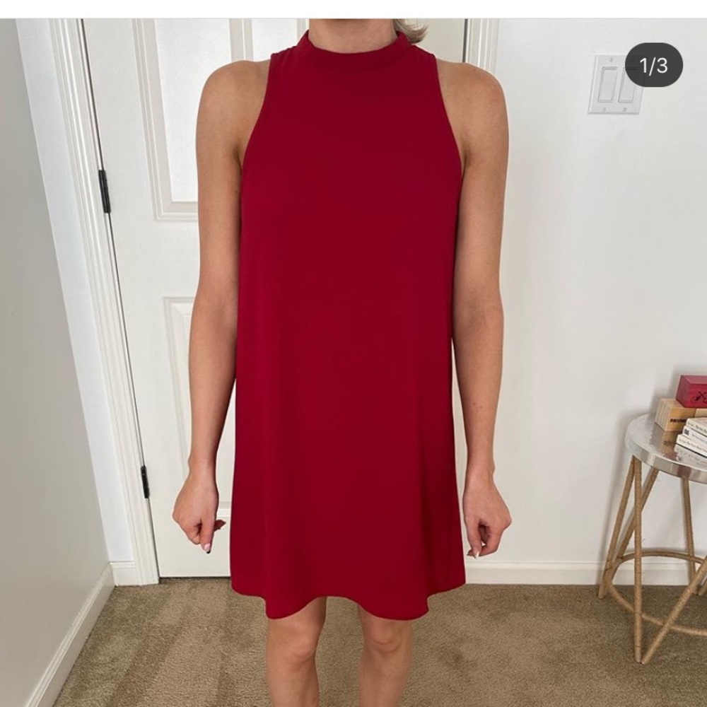 Red dress